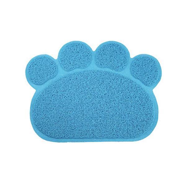 Paw Print Pet Feeding Litter Mat | Luvikno