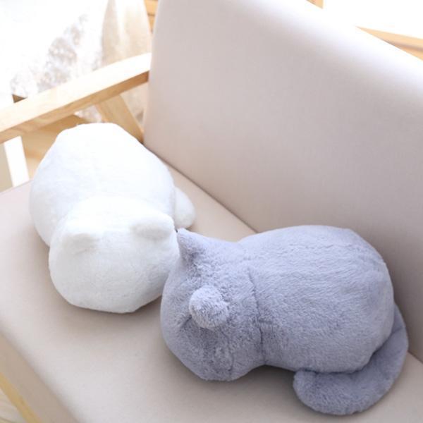 Plush Cat Cushion | Luvikno