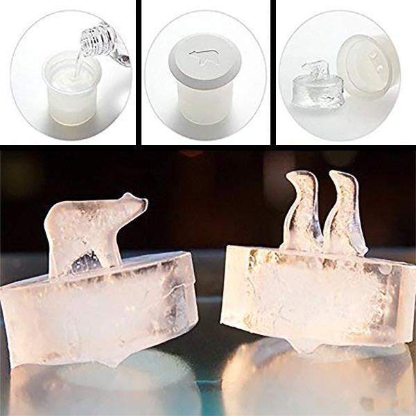Polar Bear Penguin Isformer (Sett av 2) | Luvikno