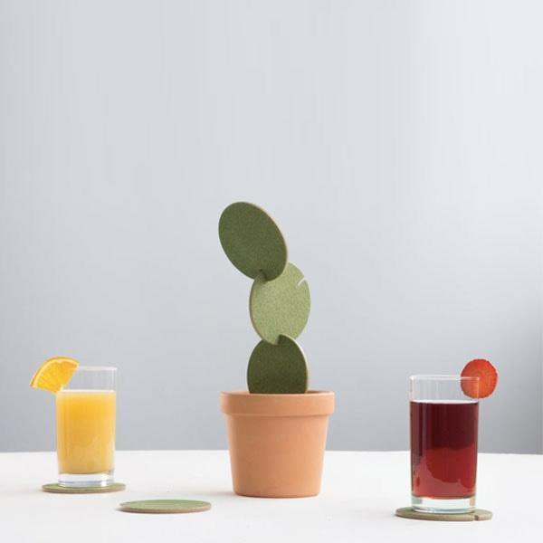 Potted Cactus Coasters | Luvikno