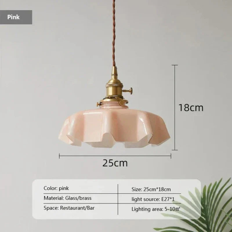 Fransk Messing Pendellampe - BrassChic | Luvikno
