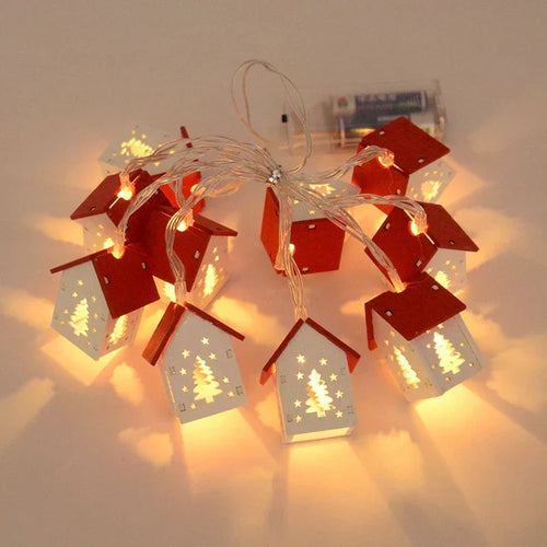 Lysende Trewe mye juldekrasjon – LED Lyskilder for Festlig Belysning | Luvikno