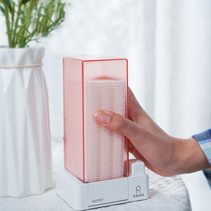 Makeup Bomull Pad Dispenser Boks | Luvikno