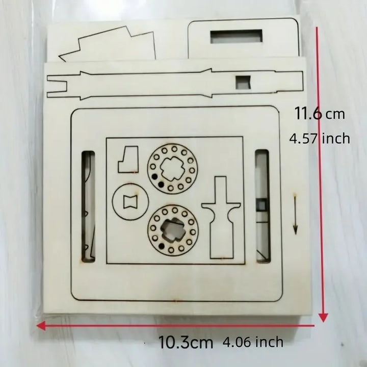 DIY Trekkbare Trekk-Animation Maskin Skrivebord Dekor Sett | Luvikno