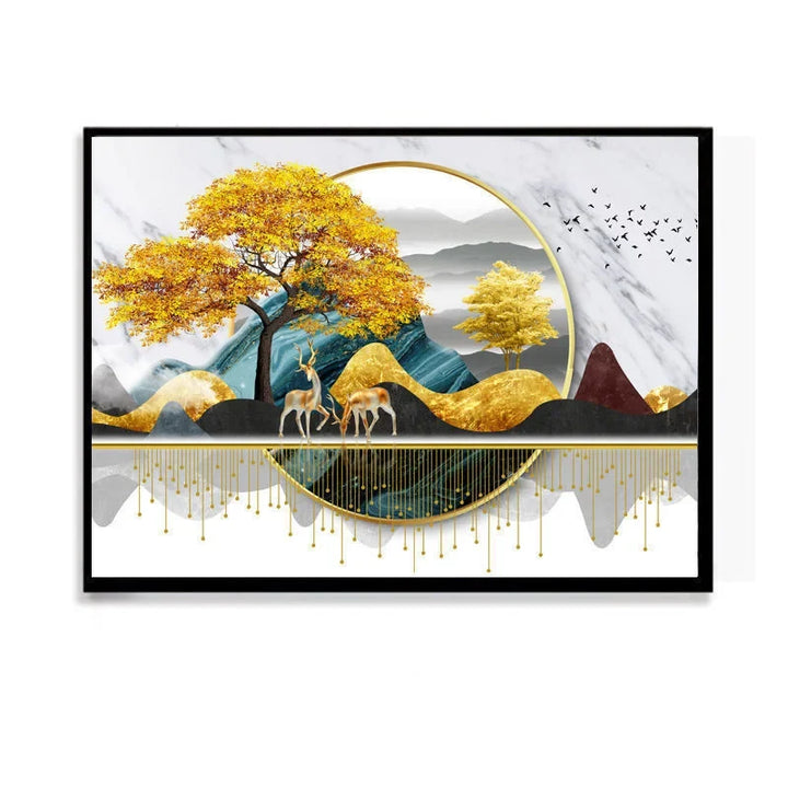 Art View Elegant Canvas Electric Box Cover | Luvikno