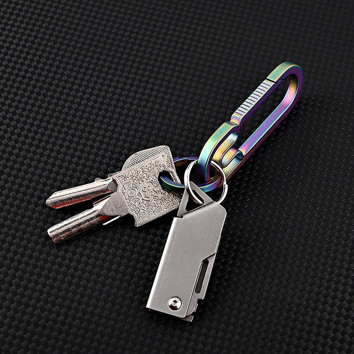 Foldbar Master Rustfritt Stål Overlevelses Mini Kniv | Luvikno