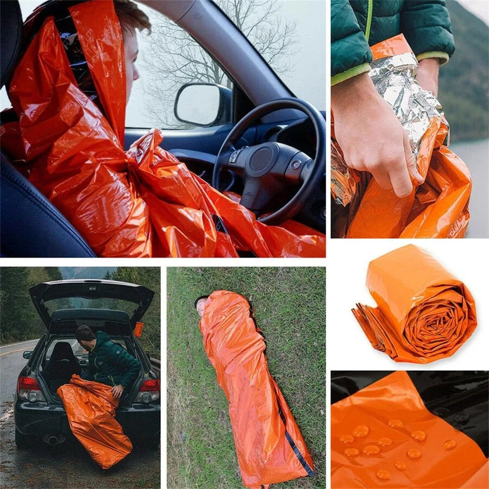 Luvikno | Vanntett nød-sovepose – SurvivalShield Bivy