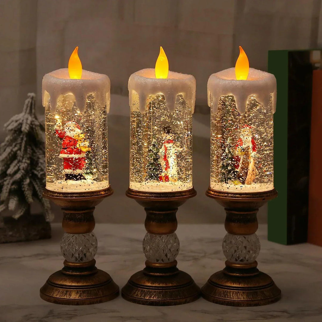 Crystal Echo Christmas Vannlys | Luvikno
