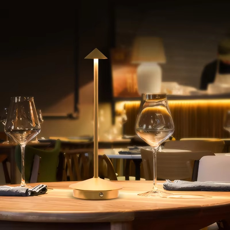 Luvikno | Oppladbar berøringskontroll LED skrivebordslampe med 3 lysmodusere