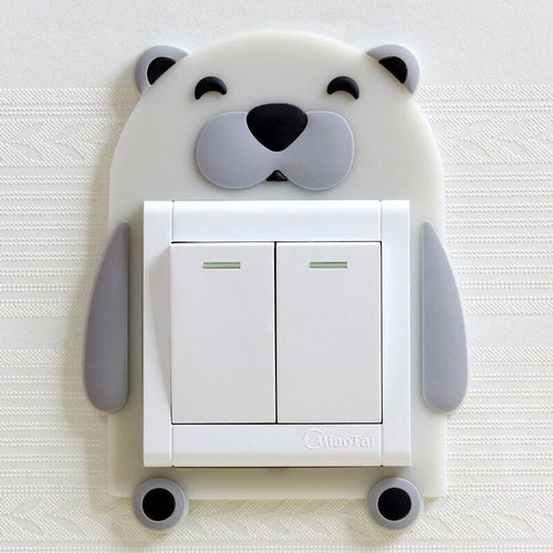3D Luminous Cartoon Animals Bryterdeksler | Luvikno