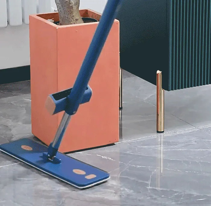 360° Spin Mop med Mikrofiberhode | Luvikno