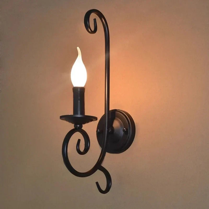 VintageGlow Vegglampe – Stilig Industriell Belysning Luvikno