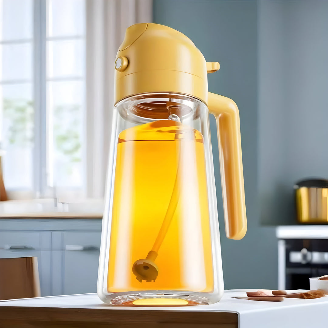 PureMist - 2-i-1 Oljedispenser for Sunn Matlaging Luvikno