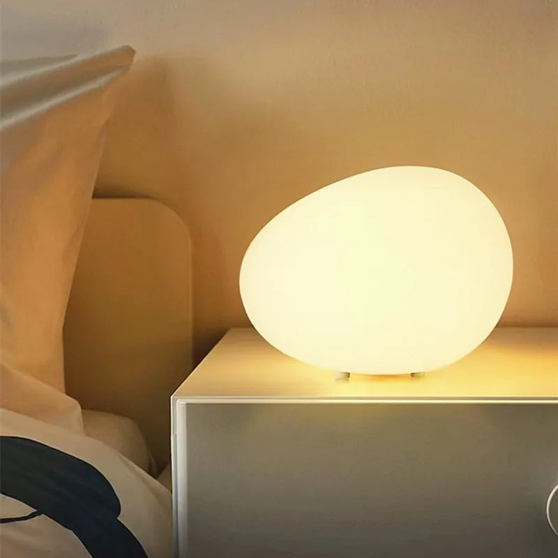 Kobbelsten Hvit Lampe Luvikno