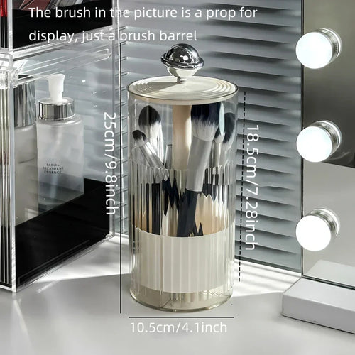 Auto Lift & Luxe Makeup Brush Organizer | Luvikno