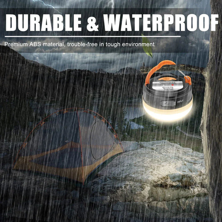 Praktisk Camping Magnetisk LED Oppladbar Lys | Luvikno