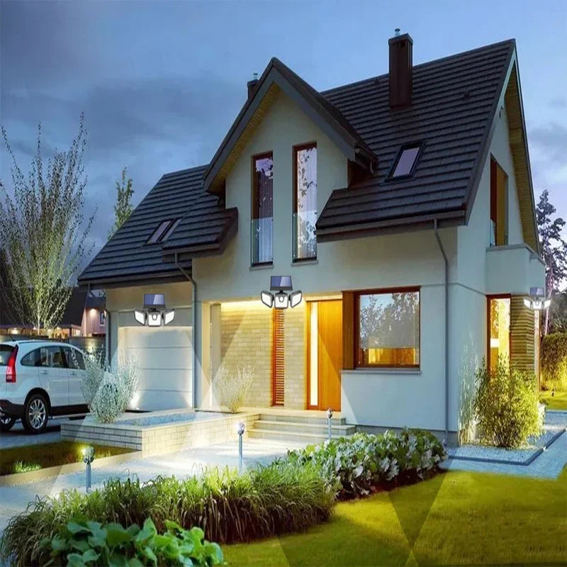Power Save Bevegelsesaktivert Ute Sollys | Luvikno