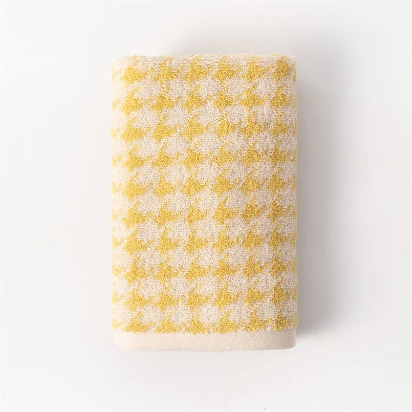 HoundLuxe Vintage Houndstooth Bomull Ansiktsklut Luvikno
