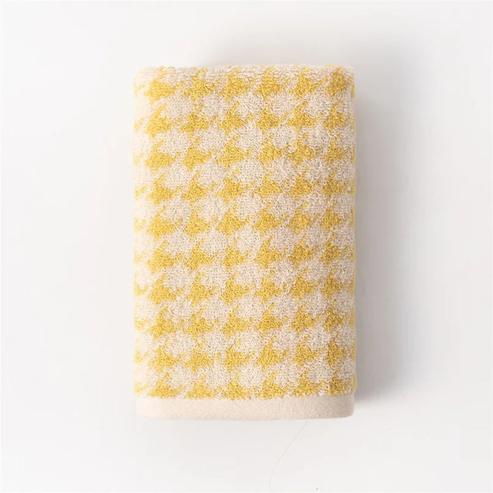 HoundLuxe Vintage Houndstooth Bomull Ansiktsklut Luvikno