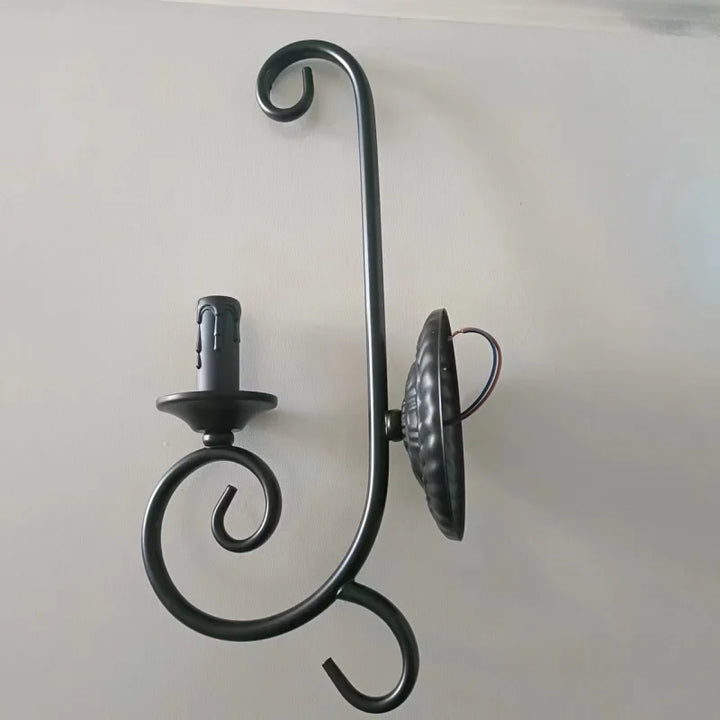 LuminousEra - Elegant Industriell Vegglampe for Soverom Luvikno