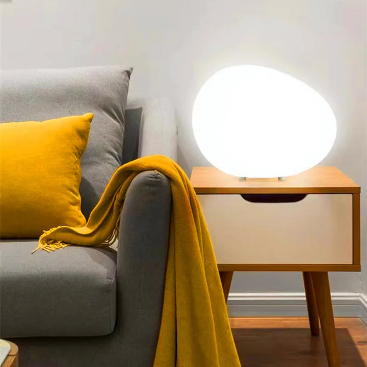 Kobbelsten Hvit Lampe Luvikno