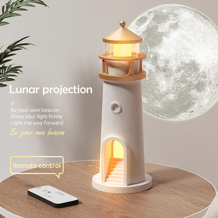 Lighthouse Ambient lys Luviknouetooth Musikk Dimmbar Projektsjon | Luvikno