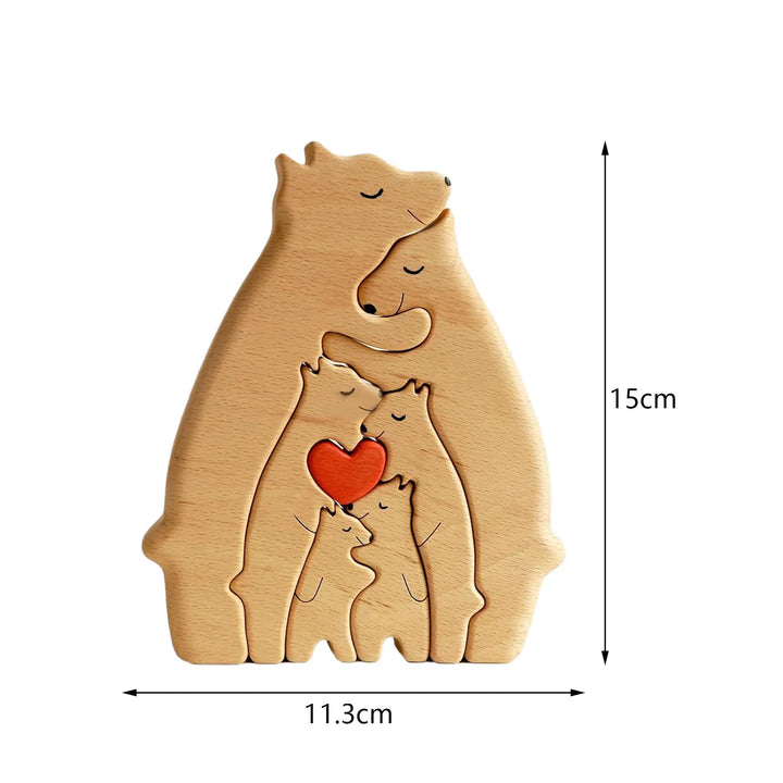 Loving Bears SammenkoLuviknoede Puslespill Dekor | Luvikno