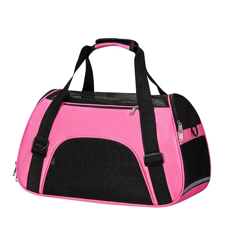 Myk sided pet carrier with breathable mesh for small dogs and cats Luvikno