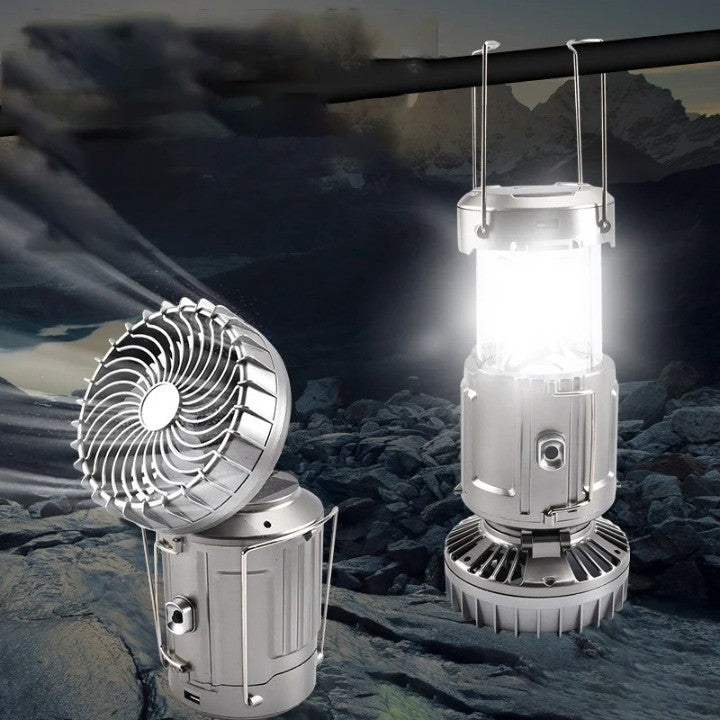 Built-in Fan Fishing LED Tent Lamp - Image 0