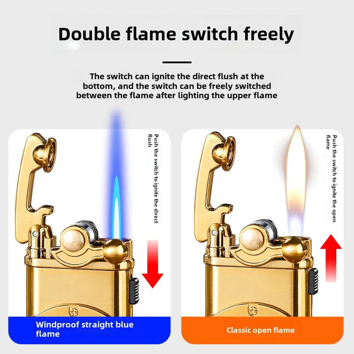Dual Flame Inferno Vindp vakker Lighter | Luvikno