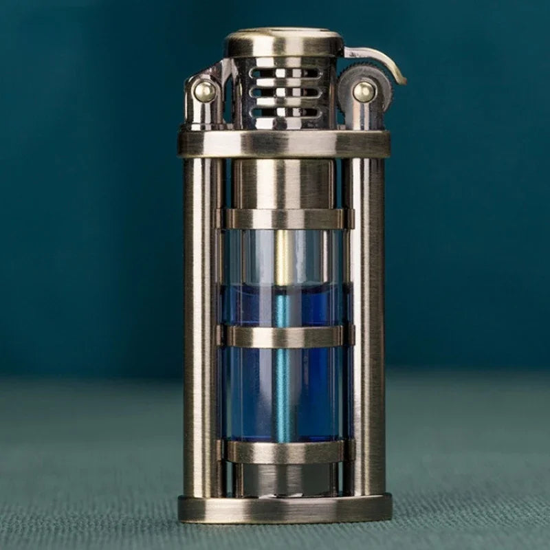 Timeless Ignite Transparent Fuel Kerosene Lighter | Luvikno