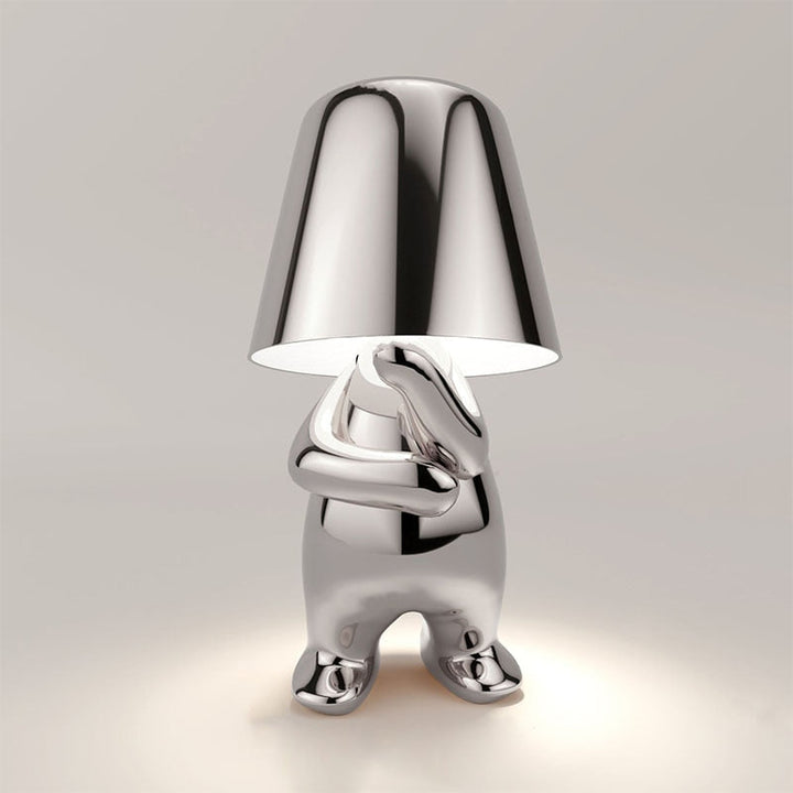 Moderne Gull Metall LED Bordlampe Luvikno