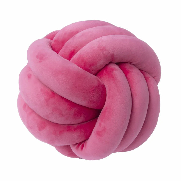 Plush Knot Cushion (Velour) | Luvikno