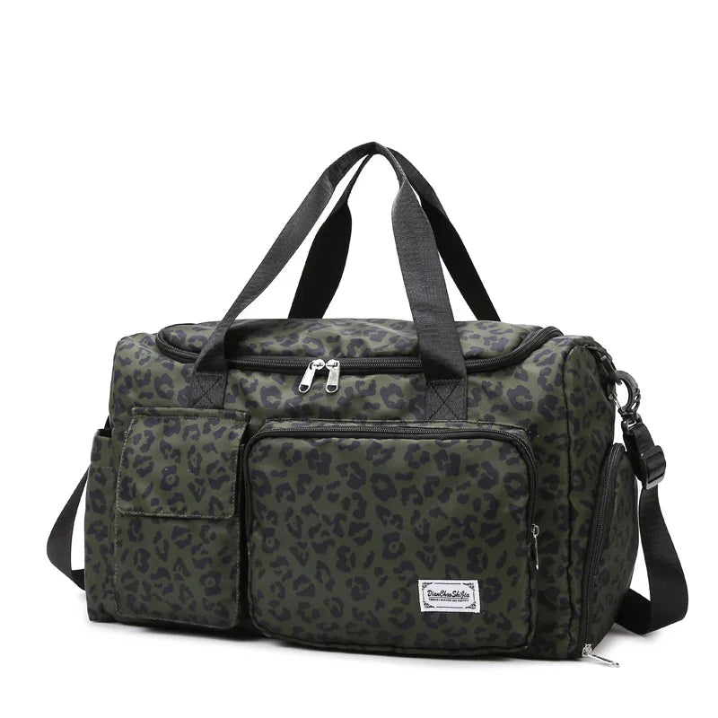 Luvikno | Trevaro GoBag | Reise bag laget av Oxford stoff | 48×26×28 cm | Stilig & Robust for hverdag & reise