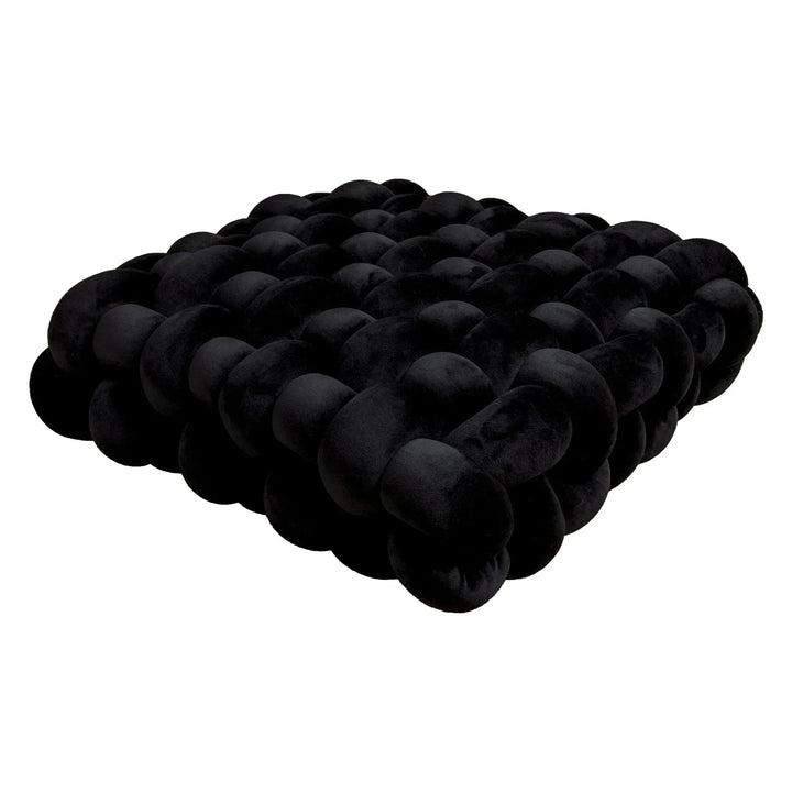 Chunky Woven Knot Cushion | Luvikno