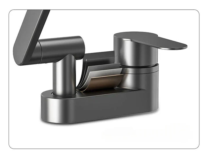Aqua Twist Duo-Flex Servantbatteri – 360° svingende to-hulls blandebatteri for varmt og kaldt vann Luvikno
