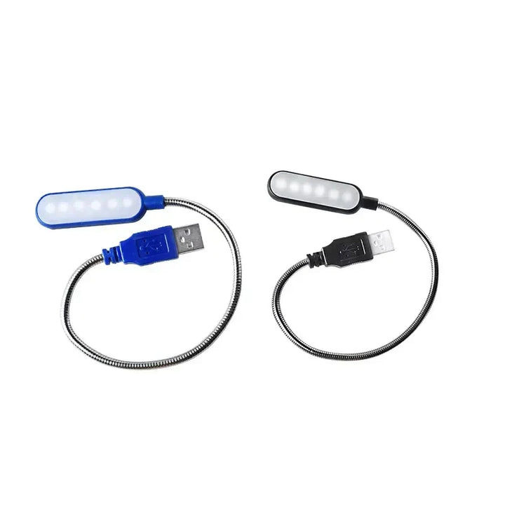 Luvikno | USB LED Lese Lampe – Kompakt Lys for Nødsituasjoner