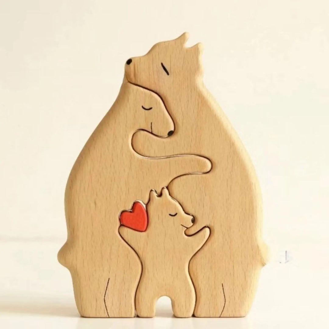 Loving Bears SammenkoLuviknoet Puslespill Dekor | Luvikno