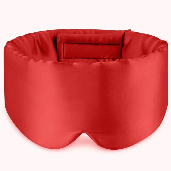Luvikno | Silana DreamSil Søvnmaske laget av 100% Mulberry Silke | Lysblokkerende & Polstret | Supermyk & Pustende | For Reising, Søvn & Avslapning