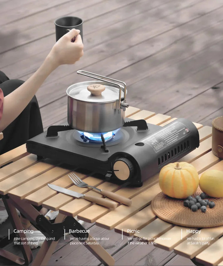 Camp Cuisine Mini Portable Gas Stove | Luvikno