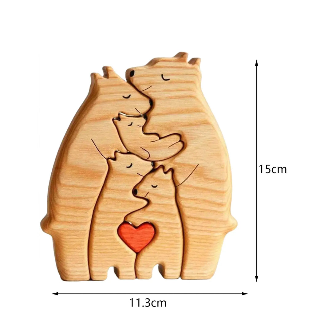 Loving Bears SammenkoLuviknoede Puslespill Dekor | Luvikno