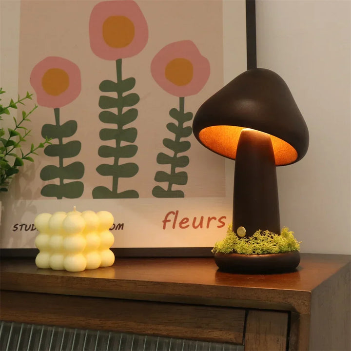 Fortryllet sopp lampe