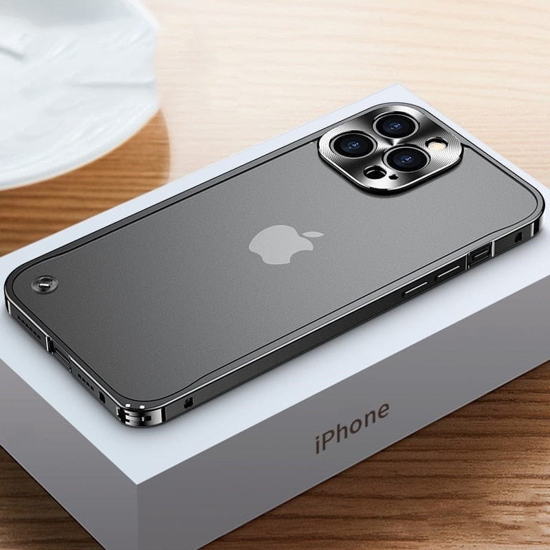 iPhone Aluminium-deksel | CNC-freset metallramme for beskyttelse | Flere farger