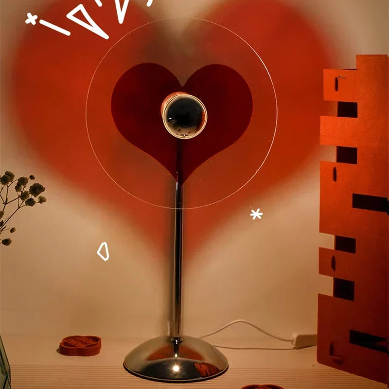 LoveLight – Hjerteformet LED-lampe for romantisk belysning Luvikno