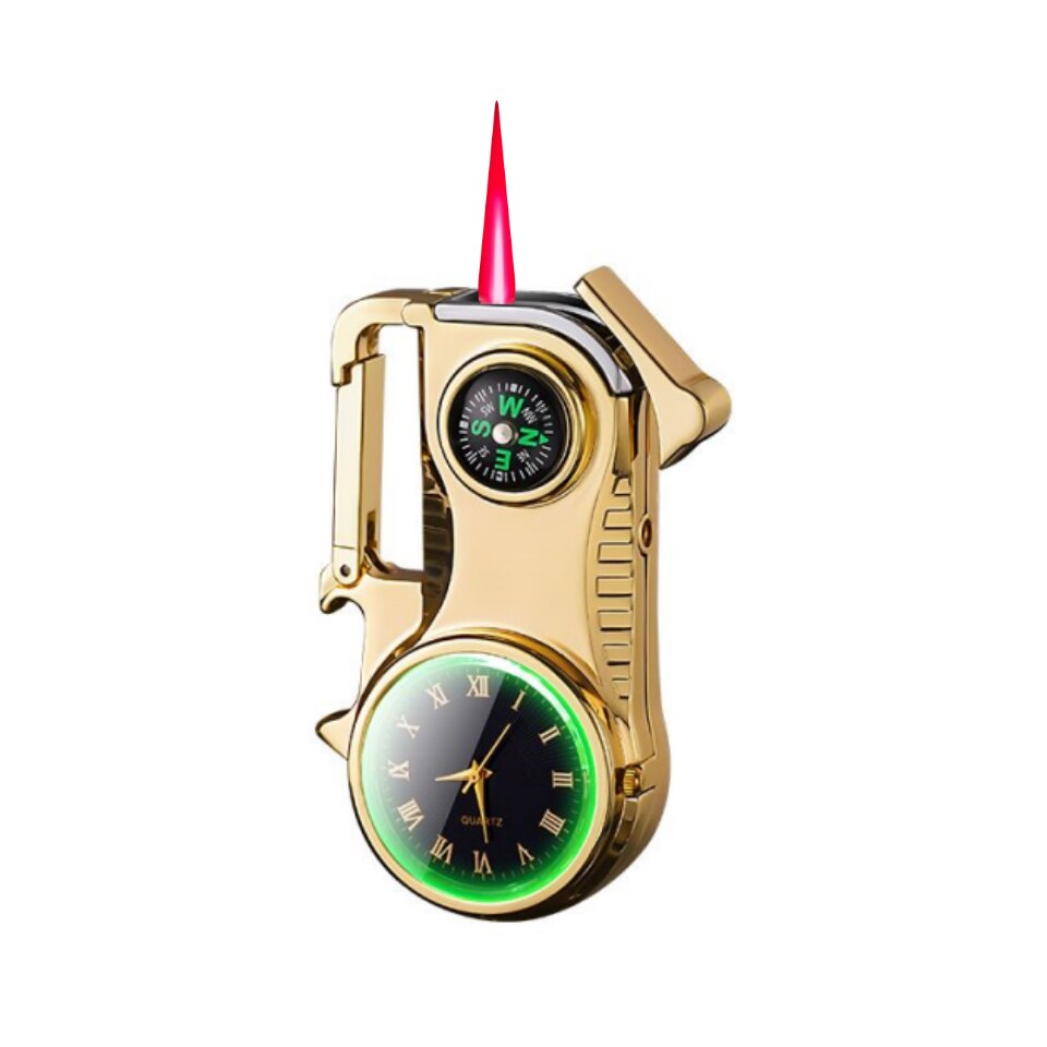 Compass Fire Camping Vindavvisende Lighter Klokke | Luvikno
