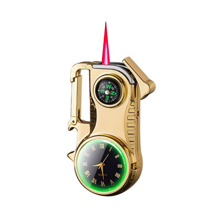 Compass Fire Camping Vindavvisende Lighter Klokke | Luvikno