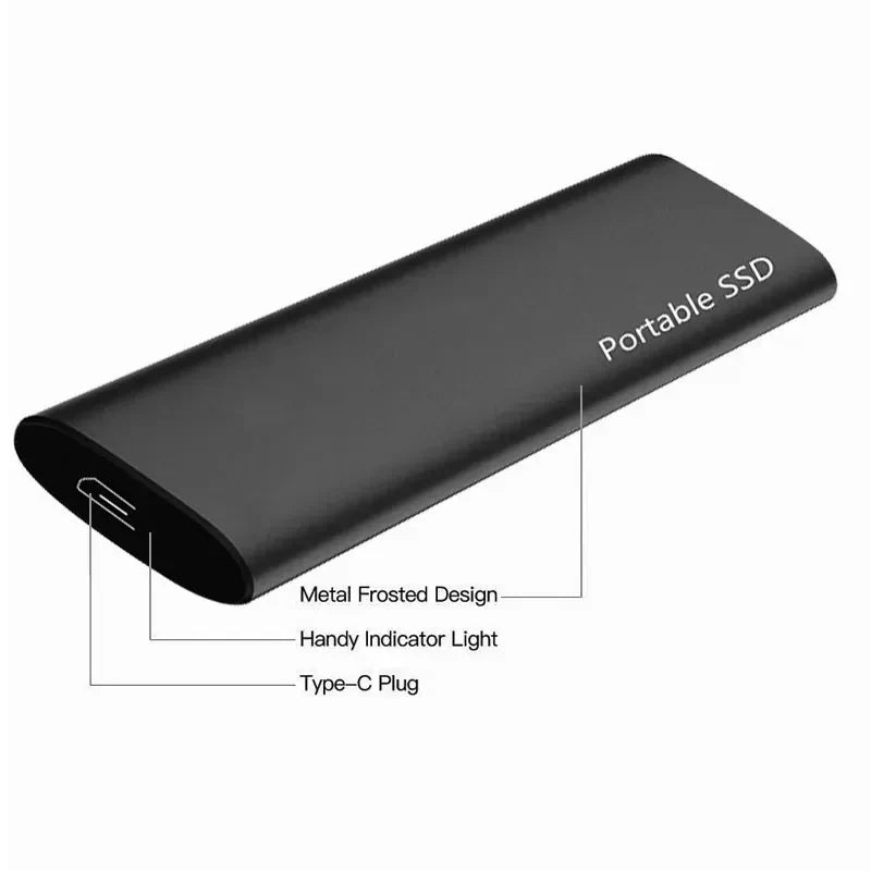 Luvikno | DATAVAULT – Ultra Tynn 4 TB Ekstern Harddisk USB-C