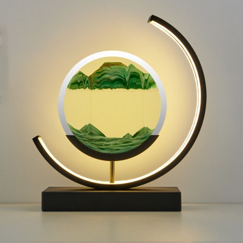 LED Lampe 3D Luksuriøs Strålende Atmosfære Unik Design | Luvikno