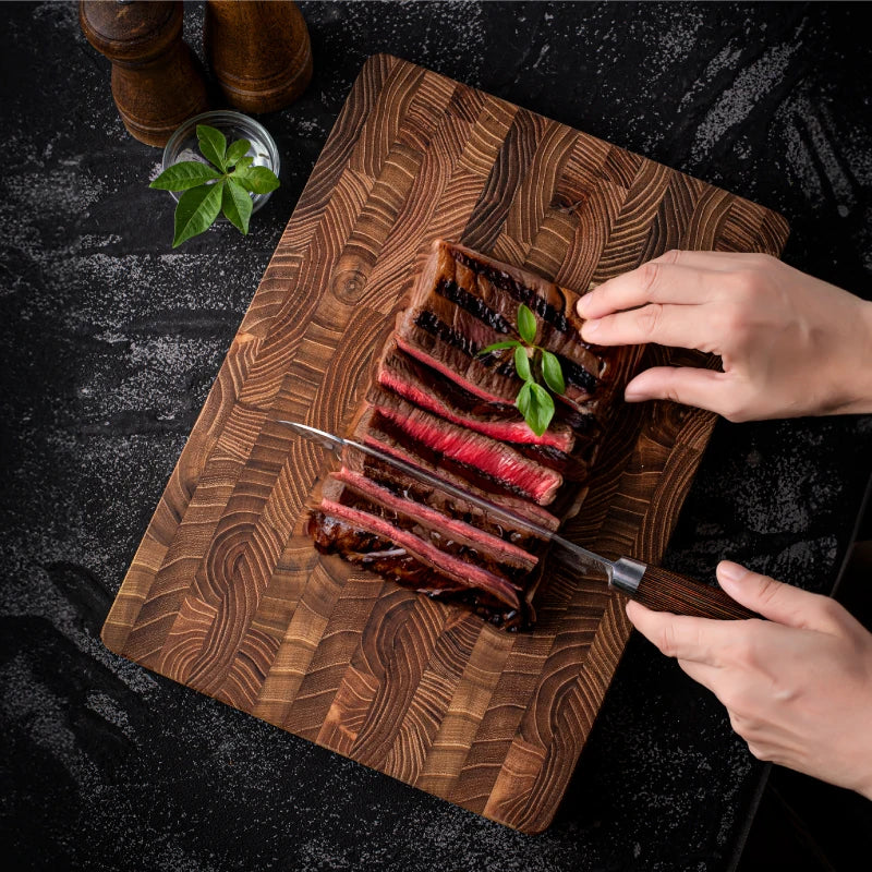 Luvikno | Luksus Tykk Teak Tre Kuttebrett - ChefTeak