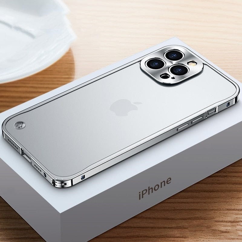iPhone Aluminium-deksel | CNC-freset metallramme for beskyttelse | Flere farger
